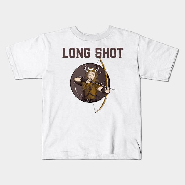 Long Shot Kids T-Shirt by Dosiferon